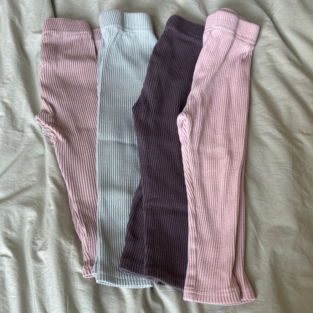 Small Shop KINDLY Ribbed Leggings Bundle 3T